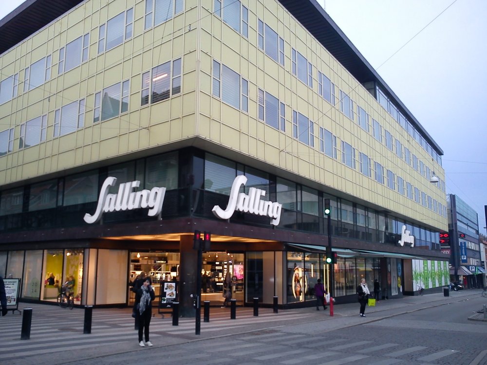 مركز تسوق سالينغ Salling، آرهوس