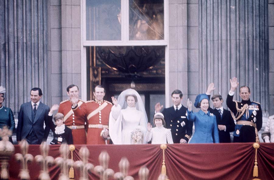  الأمير فيليب Prince Philip دوق إدنبره بصحبة ابنته الأميرة آن