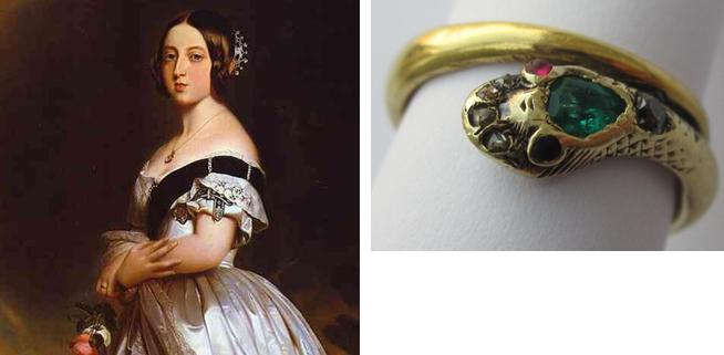 خاتم خطوبة الملكة فيكتوريا