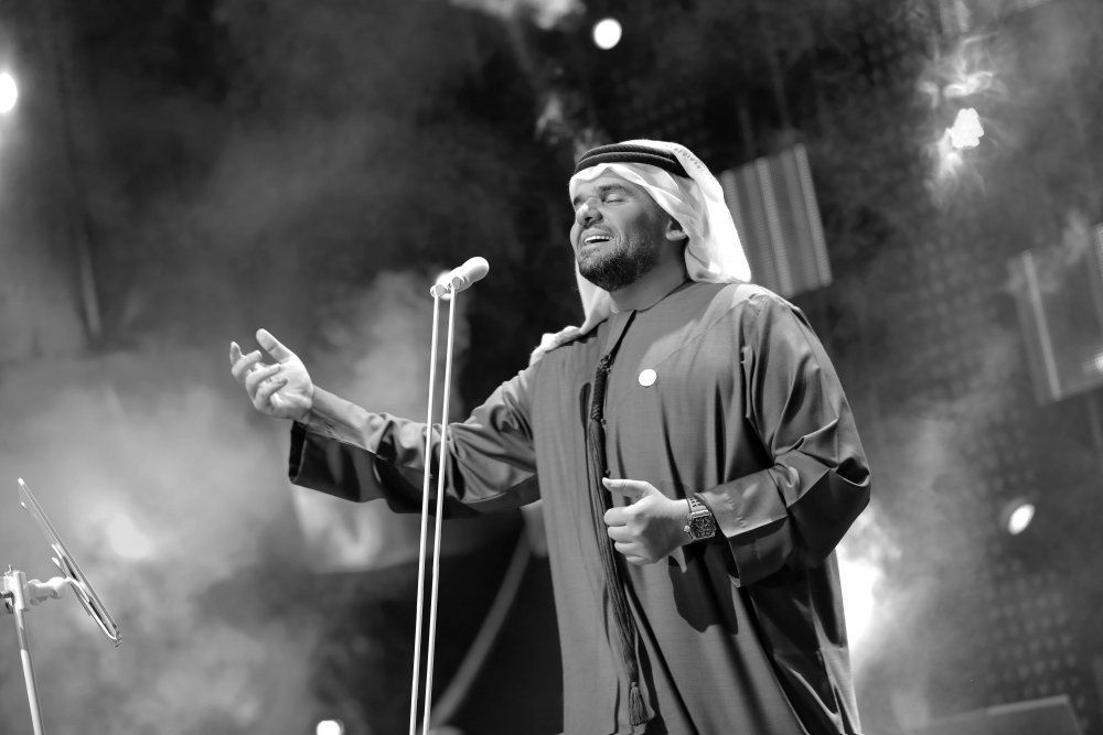 حسين الجسمي في احتفالية اليوم الوطني الكويتي
