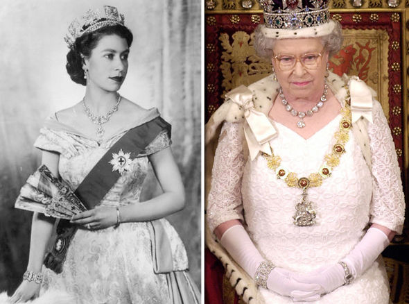 الملكة إليزابيث تتألق بسوارها الماسي