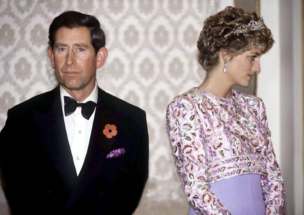 انفصلا الأمير تشارلز والأميرة ديانا في عام 1992