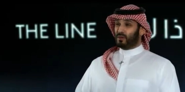 الأمير محمد بن سلمان أعلن عن مشروع ذا لاين