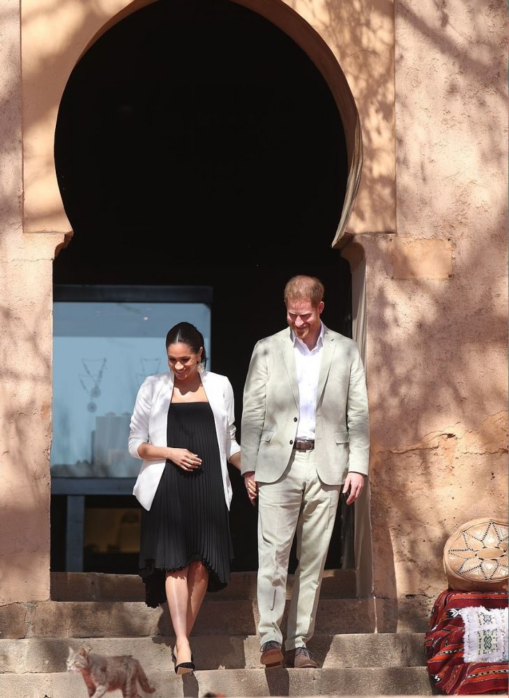 الأمير هاري وميغان ماركل يتسوقان في المغرب