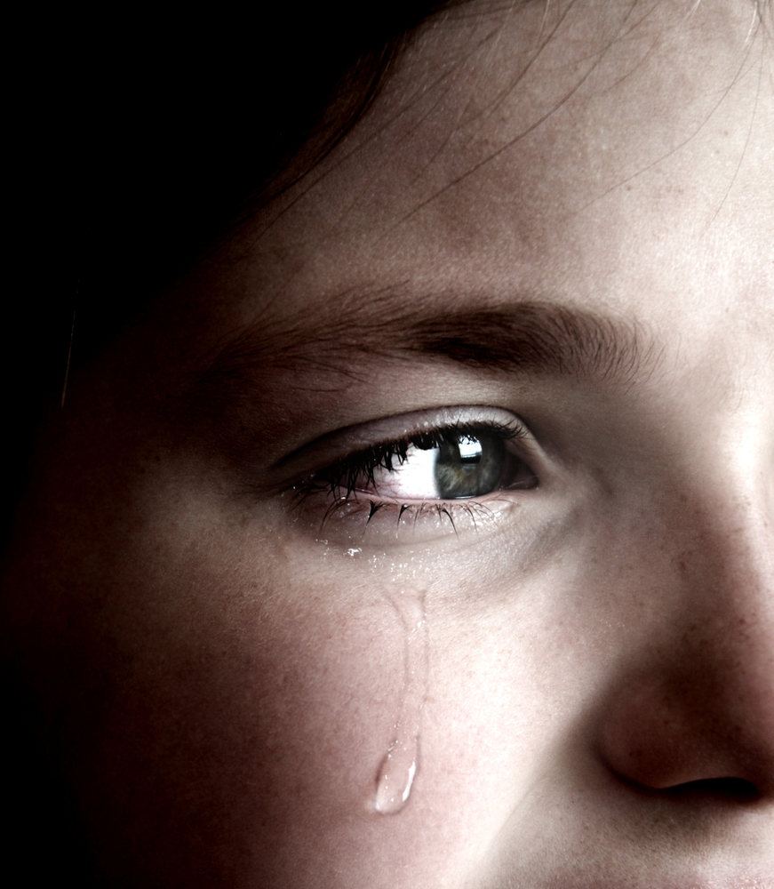  يقلل البكاء التوتر عند الأطفال والمراهقين