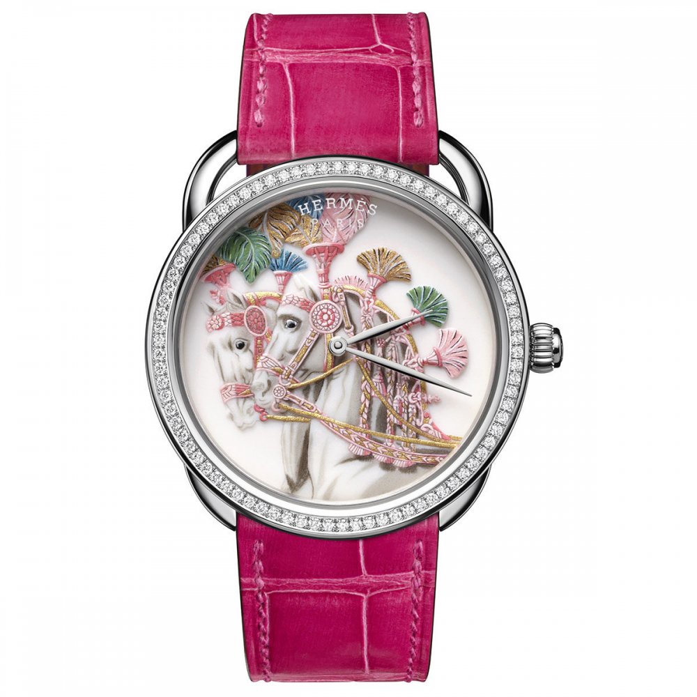 ساعة Arceau Harnais Francais من هيرمس Hermès
