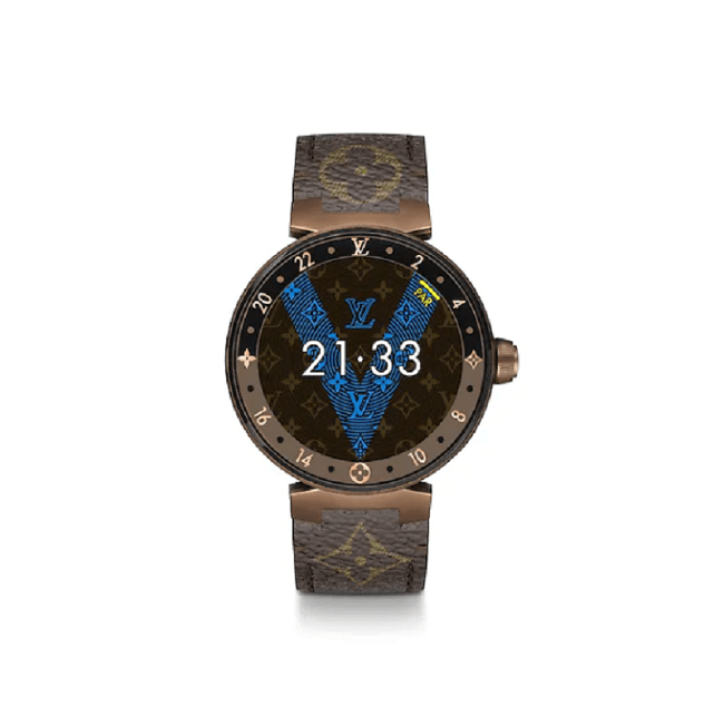  ساعة ذكية بتصميم ايقوني من مجموعة Louie Vuitton Tambour Horizon