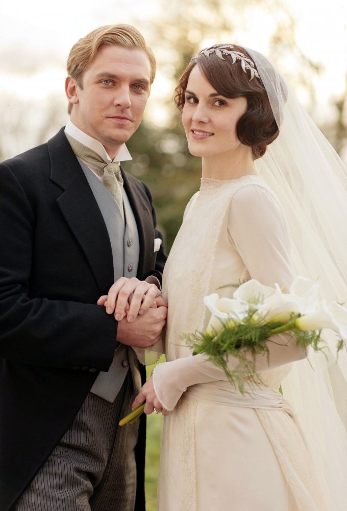 حفل زفاف ماثيو وماري في مسلسل Downton Abbey