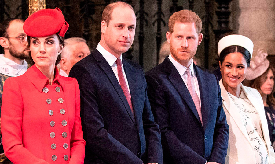  الأمير وليام وزوجته يزوران الأمير هاري وميغان ماركل في منزلهما الجديد