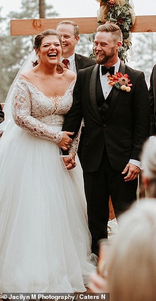 عروس تخسر نصف وزنها من اجل فستان الزفاف
