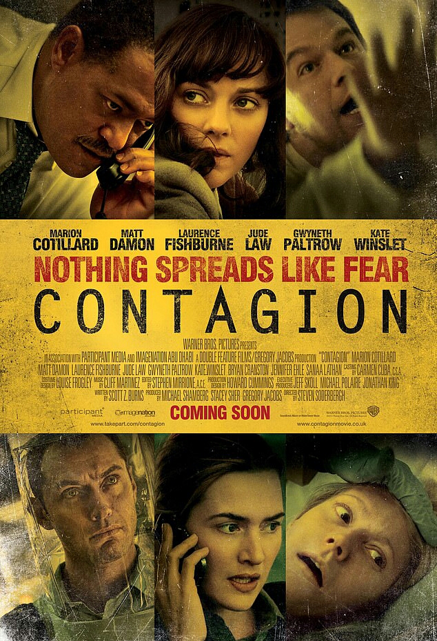 أبطال فيلم الفيروسات الشهير Contagion يقدمون النصائح للجمهور ضد فيروس كورونا