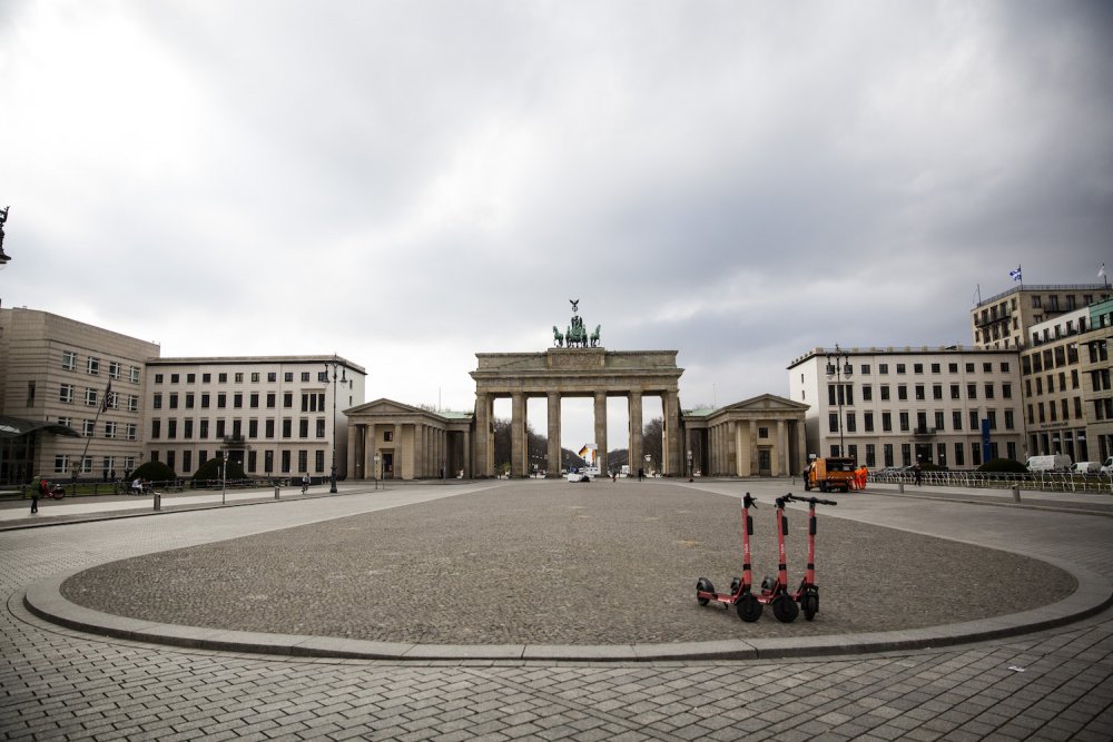 ميادين برلين ووجهاتها الشهيرة تخلو من الزوار