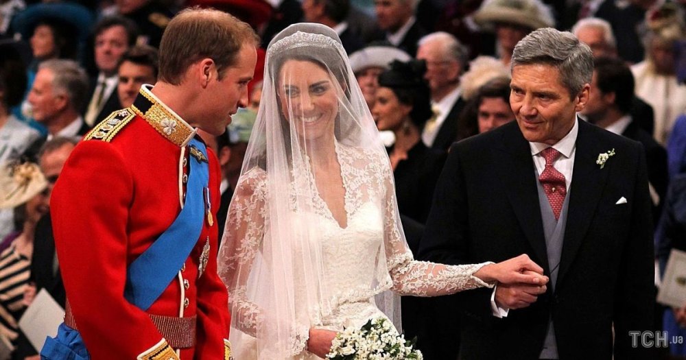الأمير ويليام وكيت ميدلتون في حفل زفافهما