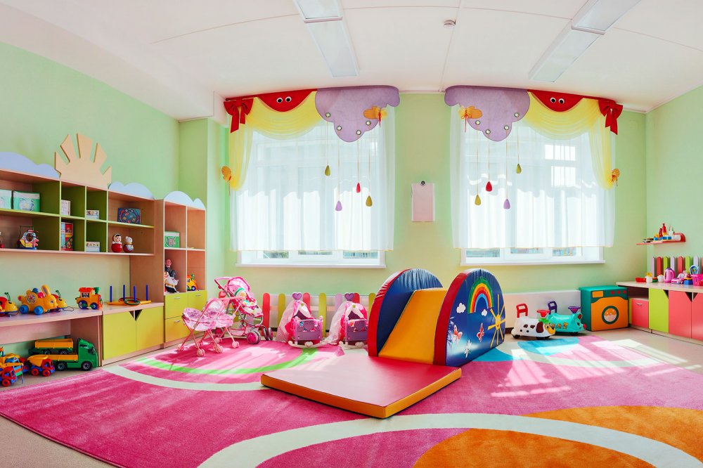 الألوان البراق تضيف البهجة لغرف لعب أطفالك