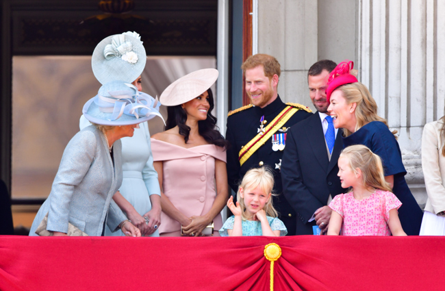 ميغان ماركل ستظهر مع العائلة المالكة في احتفالات Trooping the Colour