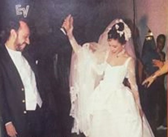 أنغام في زفافها الأول