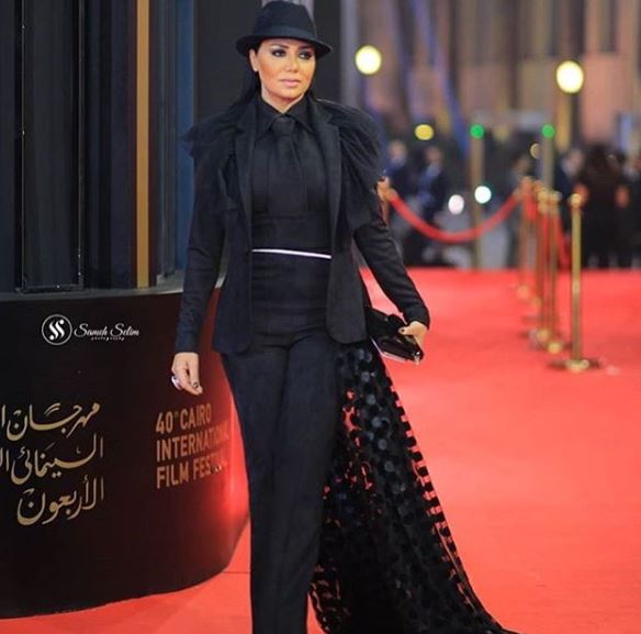 رانيا يوسف في افتتاح مهرجان القاهرة 
