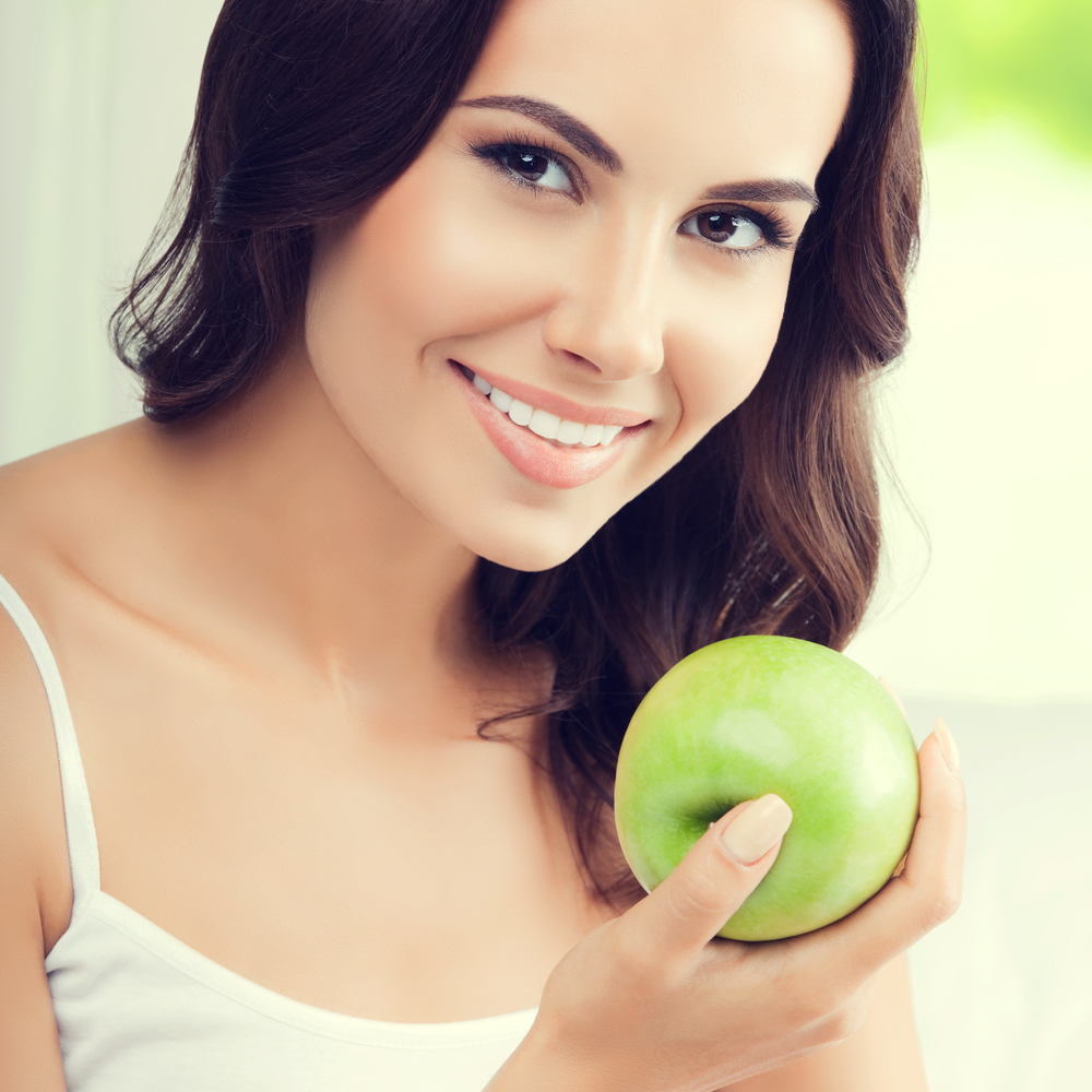 ازالة الكرش وتنحيف البطن في وقت قصير مع فاكهة التفاح والكمثرى