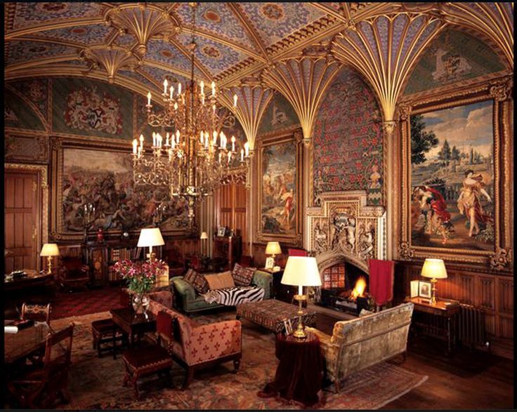 إحدى غرف قلعة بالمورال المفضلة للملكة إليزابيث الثانية