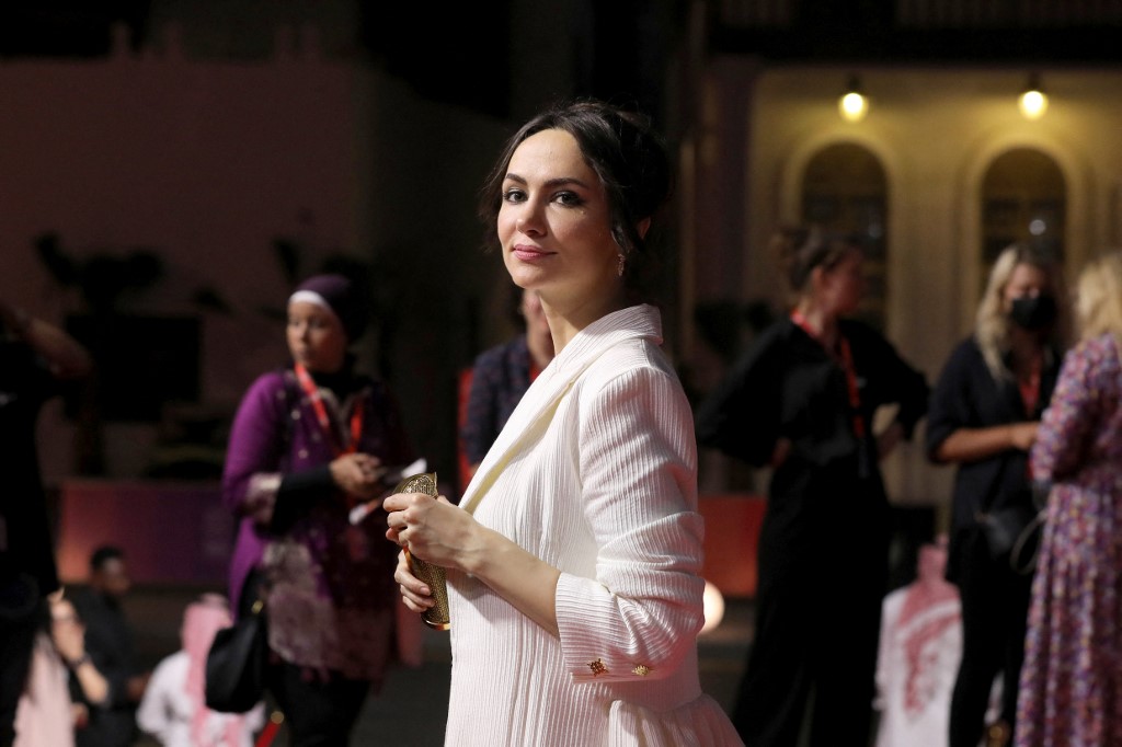 الممثلة السعودية سميّة رضا Sumaya Rida- الصورة من موقع AFP