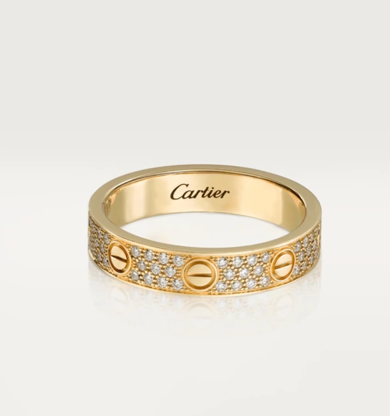 خاتم زفاف LOVE WEDDING BAND من كارتييه Cartier