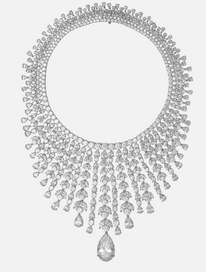 قلادة ماسPear Fringe من Adastra Jewelry
