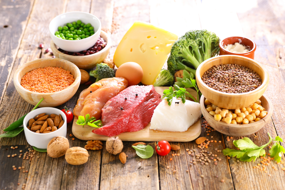 مصادر البروتين من الطعام
