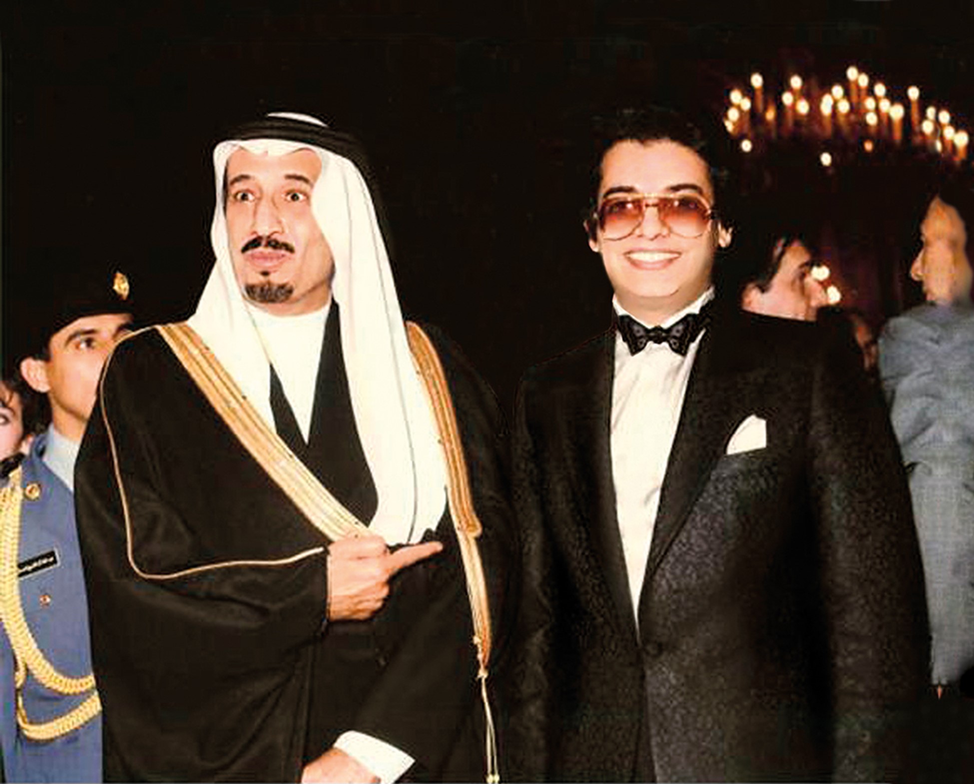 مع صاحب السمو الملكي الأمير سلمان بن عبد العزيز
