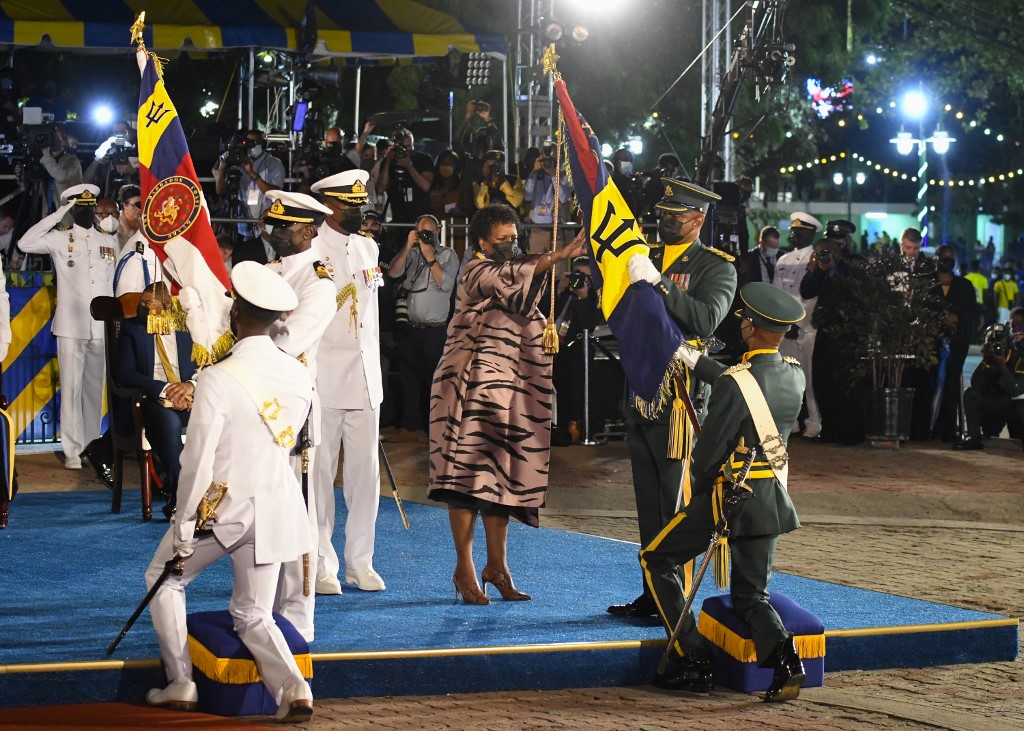 احتفالات تنصيب أول رئيسة لجمهورية بربادوس 