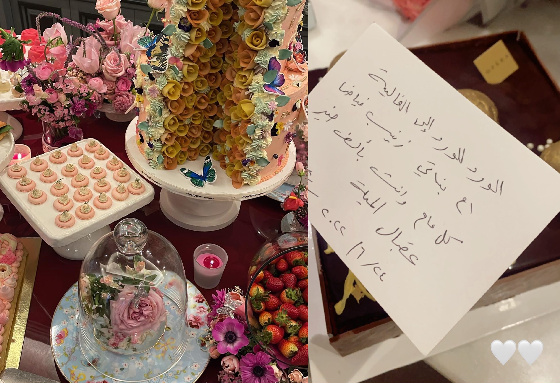هيفاء وهبي وزينب فياض تستعرضان الهدايا والأجواء الفخمة في أعياد ميلادهما