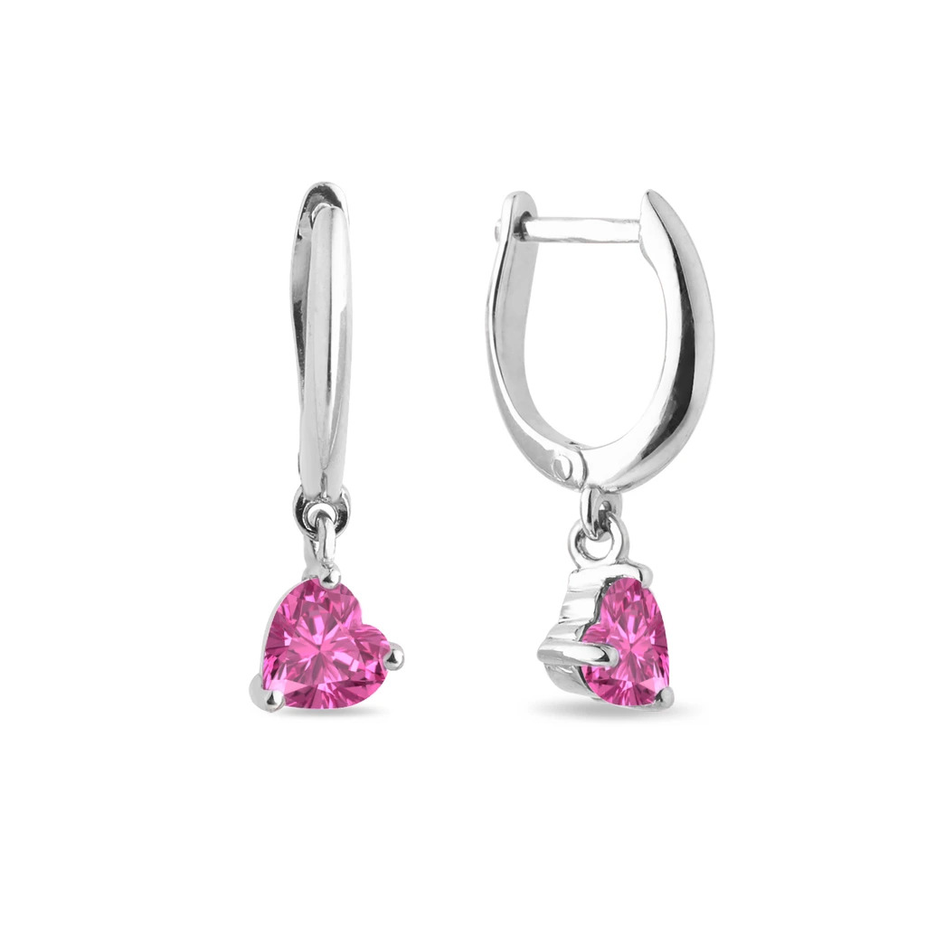 أقراط القلب Heart earrings من كلينوتا Klenota