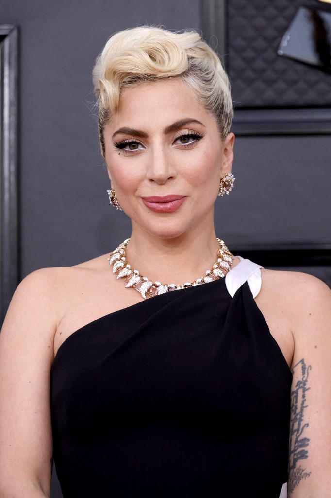 Lady Gaga Wears Tiffany & Co. At Red Carpet