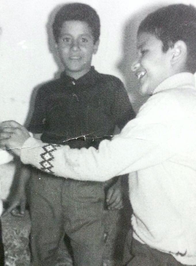 وائل نور في طفولته