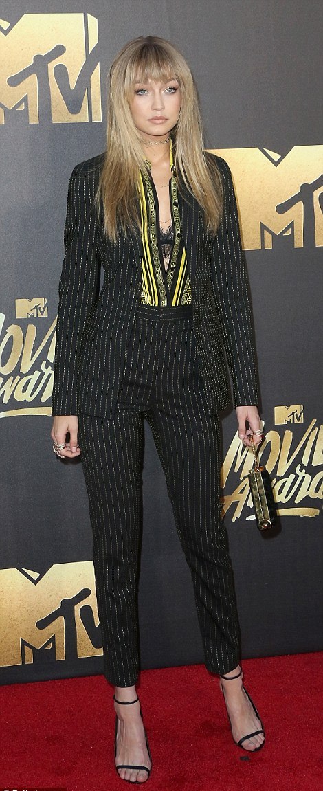 جيجي حديد في حفل MTV Movie Awards