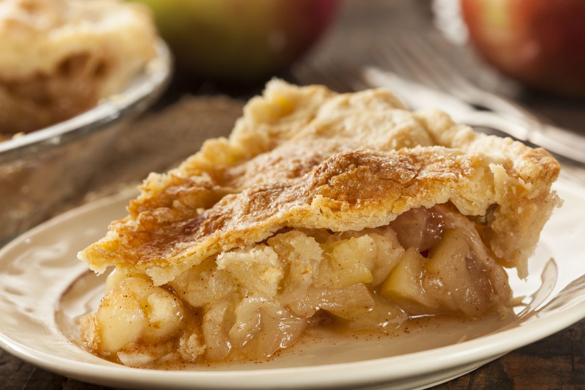 الولايات المتحدة الأمريكية فطيرة التفاح Apple pie