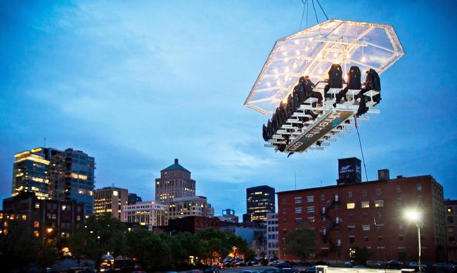 Dinner in the Sky - Montreal, Canada