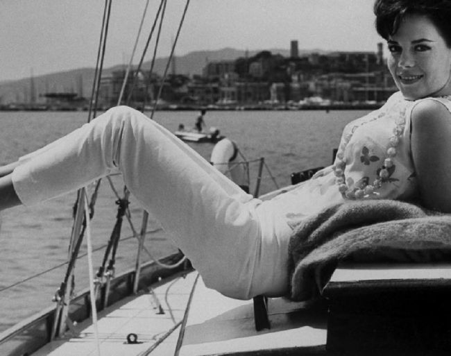 NATALIE WOOD AT CANNES